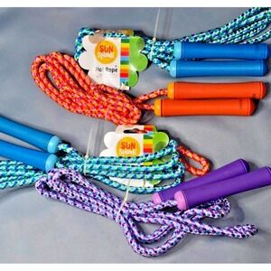 My Sun Shine Lot Of 4 Hot Rope Jr Jump Ropes • Ages 5+ Homeschool Playground